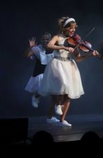 LINDSEY STIRLING Performs Live at Pantages Theater in Hollywood 12/24/2022