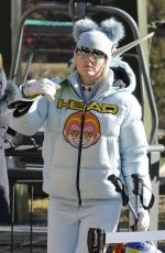 LINDSEY VONN and Diego Osorio at Baqueira Beret Ski Resort 12/27/2022