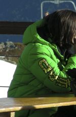 LINDSEY VONN and Diego Osorio at Baqueira Beret Ski Resort 12/27/2022