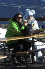 LINDSEY VONN and Diego Osorio at Baqueira Beret Ski Resort 12/27/2022