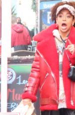 LIZA KOSHY Arrives at Dick