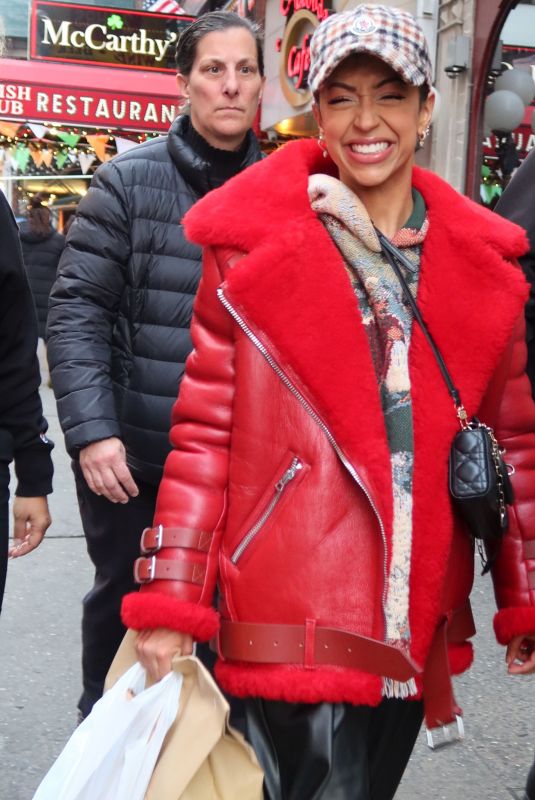 LIZA KOSHY Arrives at Dick