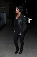 LORI HARVEY Arrives at Giorgio Baldi in Santa Monica 12/14/2022