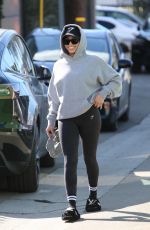 LORI HARVEY Heading to a Morning Workout in West Hollywood 12/07/2022