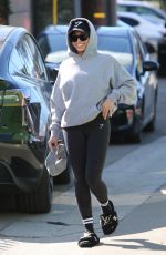 LORI HARVEY Heading to a Morning Workout in West Hollywood 12/07/2022