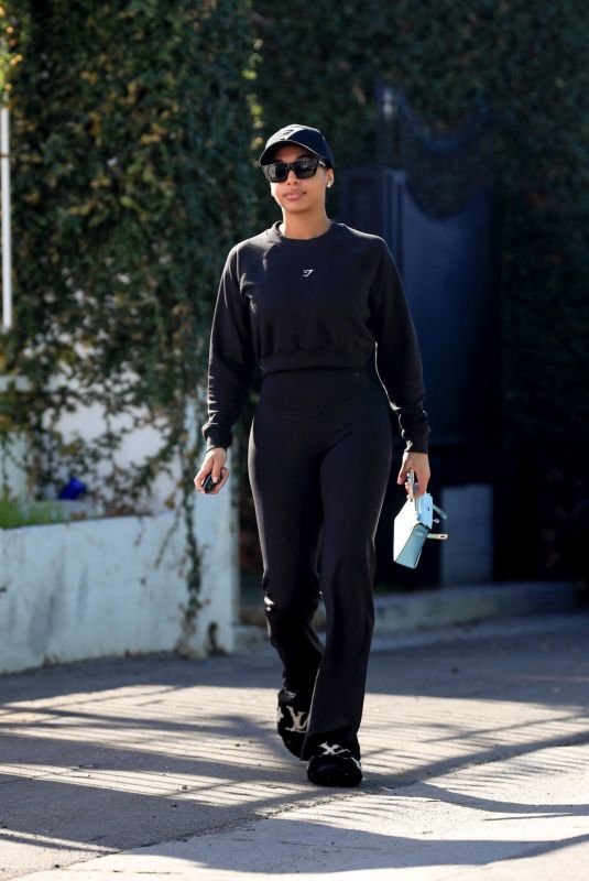 LORI HARVEY Out for Morning Workout Session in West Hollywood 12/08/2022