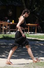 LUCIANA GIMENEZ on the Set of a Photoshoot in Trancoso 12/28/2022