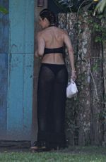 LUCIANA GIMENEZ on the Set of a Photoshoot in Trancoso 12/28/2022