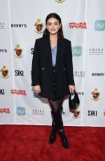 LUCY HALE at 9th Annual Winter Wonderland Yoys for Tots Toy Drive in Los Angeles 12/07/2022