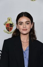 LUCY HALE at 9th Annual Winter Wonderland Yoys for Tots Toy Drive in Los Angeles 12/07/2022