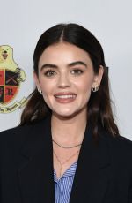 LUCY HALE at 9th Annual Winter Wonderland Yoys for Tots Toy Drive in Los Angeles 12/07/2022