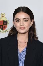 LUCY HALE at 9th Annual Winter Wonderland Yoys for Tots Toy Drive in Los Angeles 12/07/2022