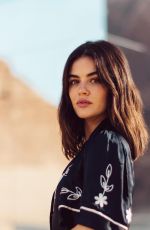 LUCY HALE at a Photoshoot 12/05/2022