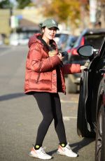 LUCY HALE Out for Coffee in Los Angeles 12/17/2022