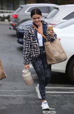 LUCY HALE Shopping at Erewhon Market in Sherman Oaks 12/29/2022