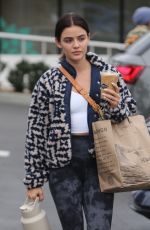 LUCY HALE Shopping at Erewhon Market in Sherman Oaks 12/29/2022