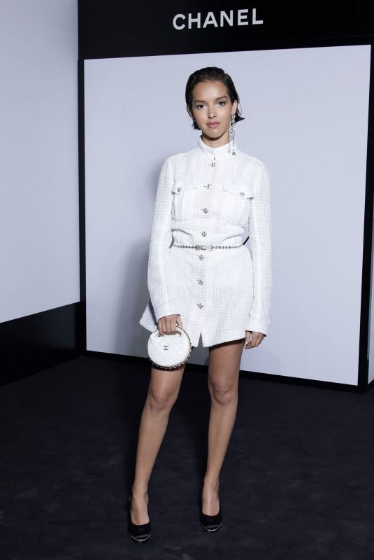 LYNA KHOUDRI at Le Grand Numero De Chanel Fragance Show in Paris 12/13/2022