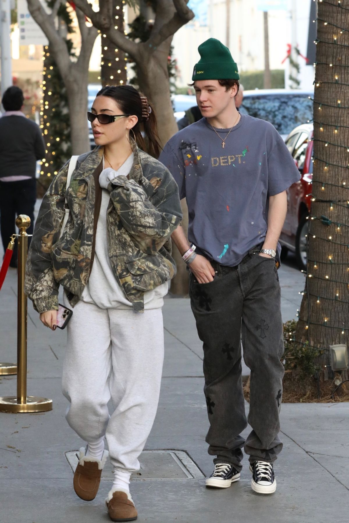 MADISON BEER and Nick Austin Out for Dinner Date in Beverly Hills 12/23 ...