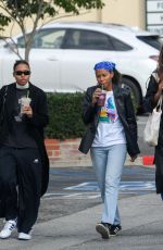 MALI OBAMA Out with Friend at Earth Bar in Los Angeles 12/10/2022