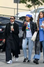 MALI OBAMA Out with Friend at Earth Bar in Los Angeles 12/10/2022