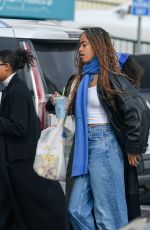 MALI OBAMA Out with Friend at Earth Bar in Los Angeles 12/10/2022