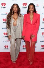  MALIKA and KHADIJAH HAQQ at iHeartRadio Jingle Ball in Los Angeles 12/02/2022