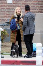 MALIN AKERMAN Out with Her Dog in Los Angeles 12/02/2022