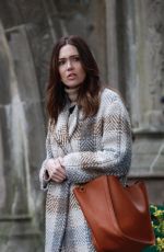 MANDY MOORE on the Set of Dr Death, Season 2 in Prospect Park in New York 12/18/2022