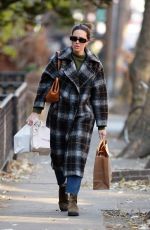 MANDY MOORE Out Shopping in New York 12/10/2022