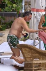 MAR FLORES Out at a Beach in St Barts 12/28/2022