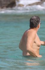 MAR FLORES Out at a Beach in St Barts 12/28/2022
