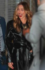 MARGOT ROBBIE Arrives at Jimmy Kimmel Live 12/14/2022