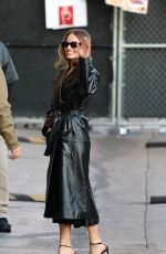 MARGOT ROBBIE Arrives at Jimmy Kimmel Live 12/14/2022