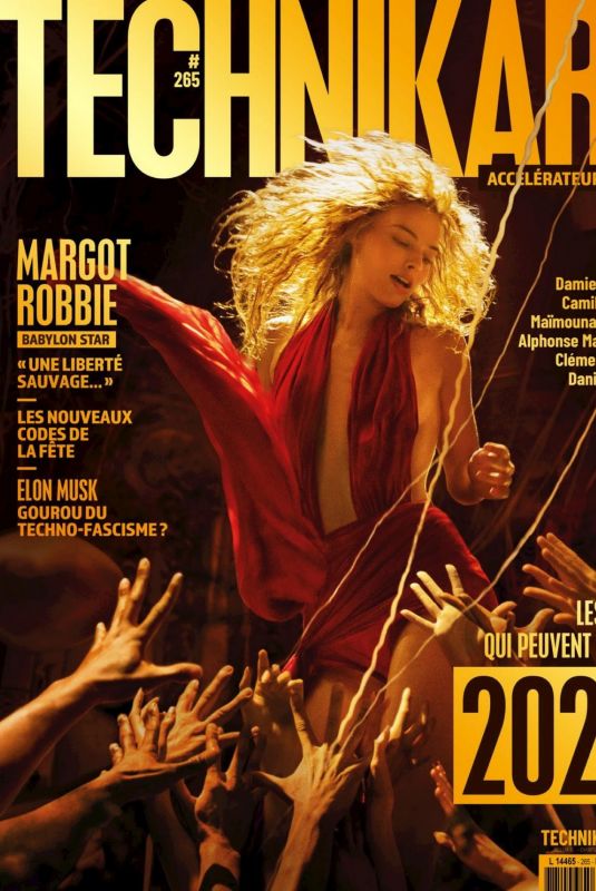 MARGOT ROBBIE in Technikart France Magazine, December 2022