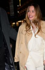 MARGOT ROBBIE Night Out in New York 12/11/2022