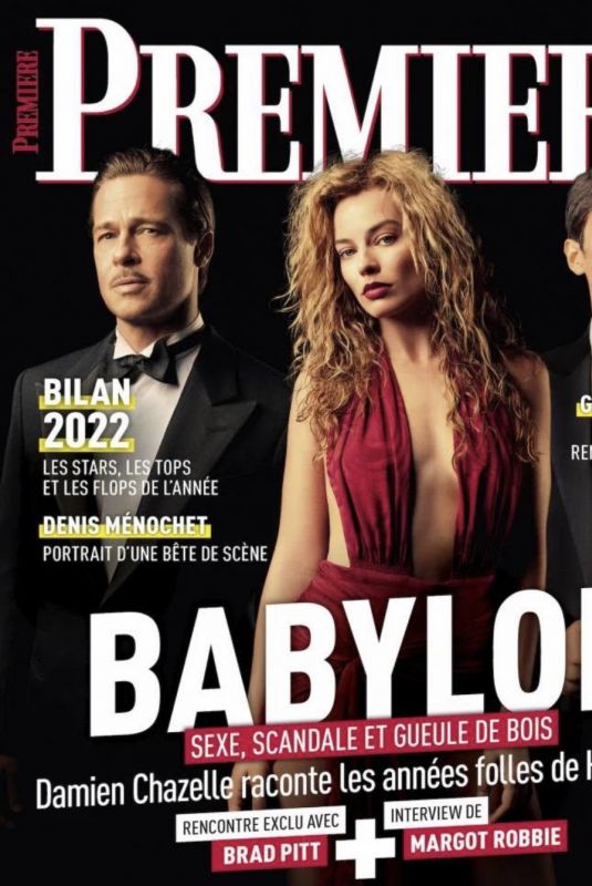 MARGOT ROBBIE on the Cover of Premiere Magazine, January 2023