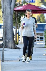 MARIA MENOUNONS and Keven Undergaro Ou for Coffee in Los Angeles 12/24/2022