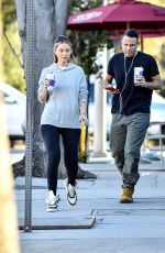 MARIA MENOUNONS and Keven Undergaro Ou for Coffee in Los Angeles 12/24/2022