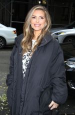 MARIA MENOUNOS Arrives at Tamron Hall in New York 12/01/2022