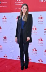 MARIA VALVERDE at Inauguration of Instituto Cervantes Plaque Unveiling with Her Majesty the Queen of Spain in Los Angeles 12/13/2022