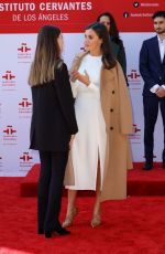 MARIA VALVERDE at Inauguration of Instituto Cervantes Plaque Unveiling with Her Majesty the Queen of Spain in Los Angeles 12/13/2022