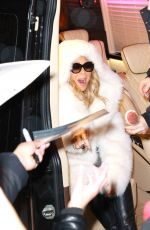 MARIAH CAREY Heading to Madison Square Garden for Her Christmas Concert in New York 12/16/2022