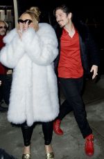 MARIAH CAREY Shows Her Fans Some Hug Appreciation in New York 12/17/2022