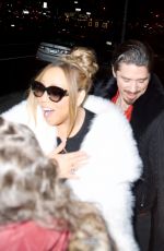 MARIAH CAREY Shows Her Fans Some Hug Appreciation in New York 12/17/2022