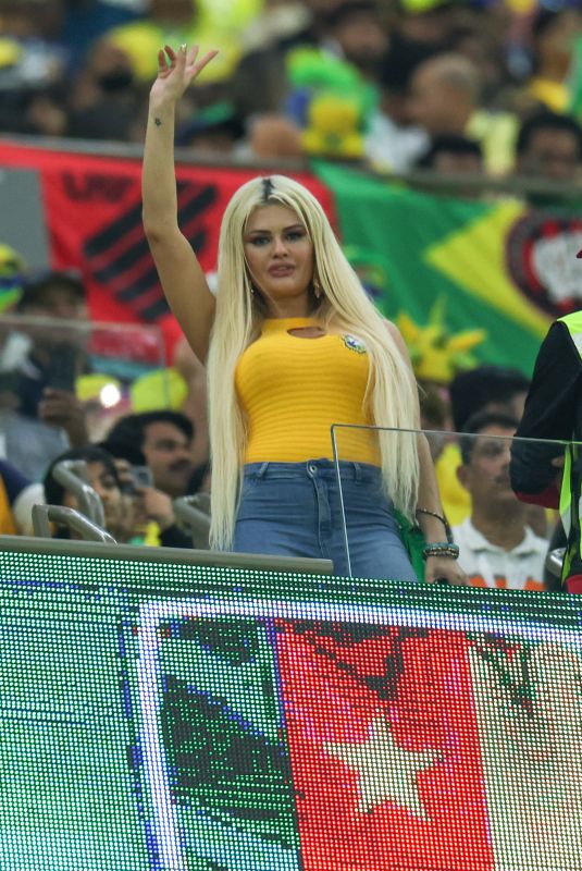 MARINA SMITH at FIFA World Cup in Qatar 12/02/2022