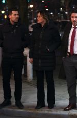MARISKA HARGITAY on the Set of Law and Arder: SVU in New York 12/05/2022