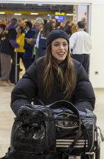 MARTINA STOESSEL Arrives in Madrid 12/27/2022