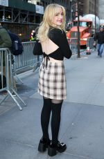 MCKENNA GRACE Arrives at Today Show in New York 12/01/2022