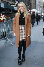 MCKENNA GRACE Arrives at Today Show in New York 12/01/2022