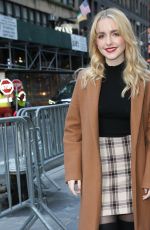 MCKENNA GRACE Arrives at Today Show in New York 12/01/2022